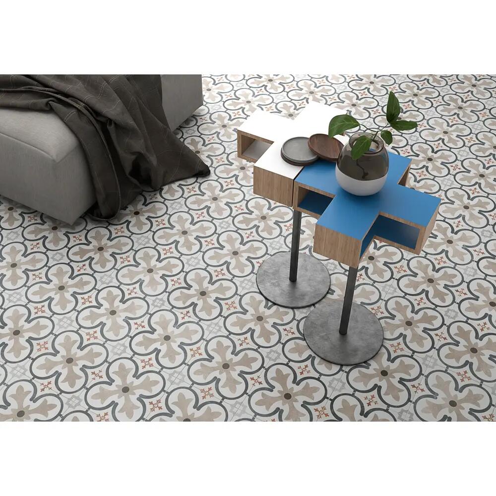 Pavimento cerâmico Boulevard Beige 45x45 cm - 2