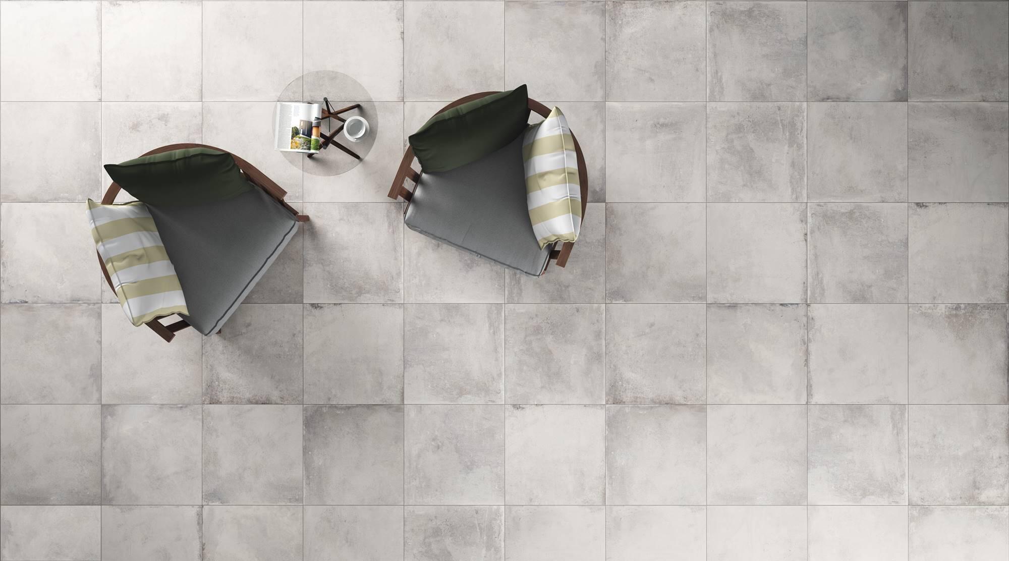 Pavimento cerâmico Beton Fog 60x60 cm - 3
