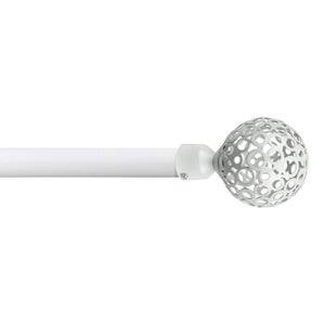 Asta Per Tende Regolabile Bianca - Da 71 A 210cm Per Finestre - Foto 7