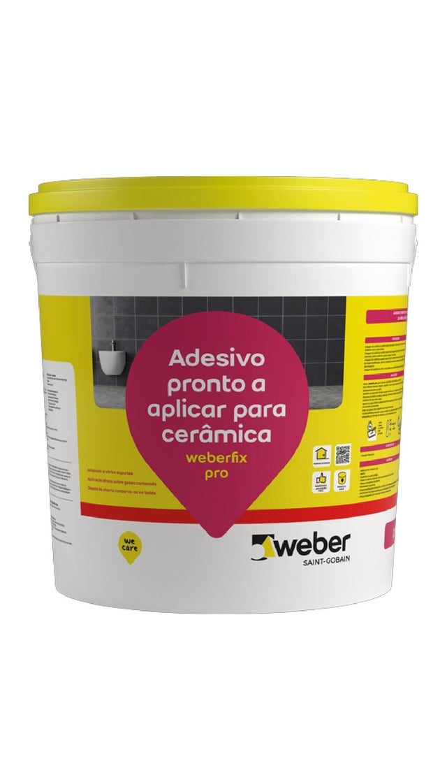Pasta adesiva pronta a aplicar 8 kg Weberfix pro