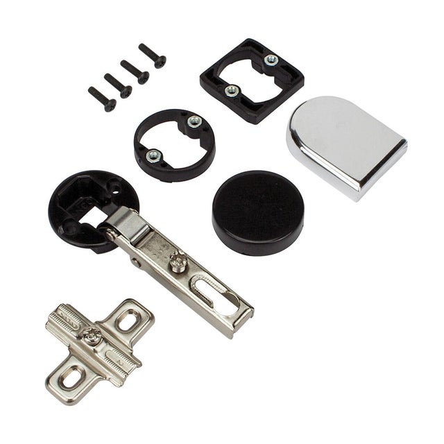 Cerniera invisibile per mobili in ferro H 62 X L 110 mm