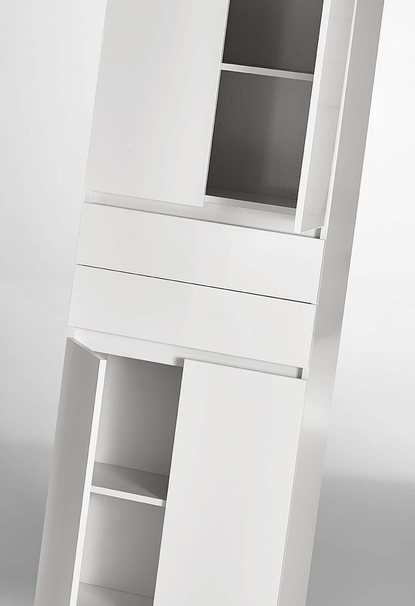 Móvel de arrumação para casa de banho 60x40x31,5 cm branco AML Zeus - 4