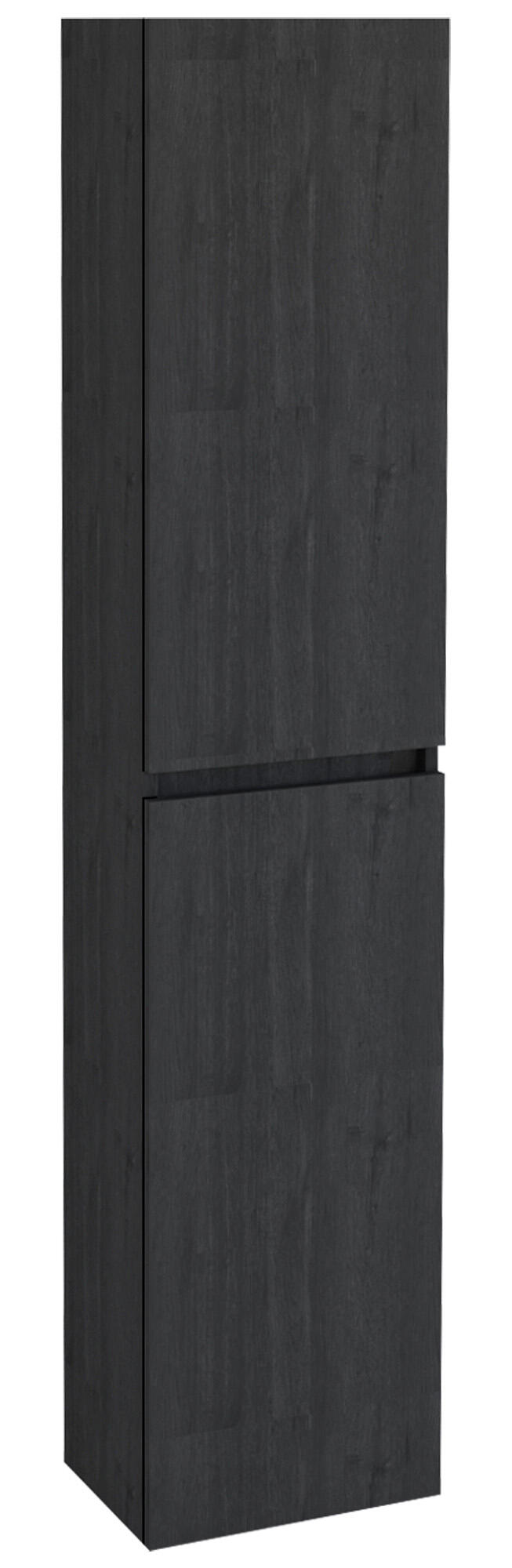 Móvel coluna arrumação casa de banho 35x160x25 cm cinzento escuro Zeus - 3