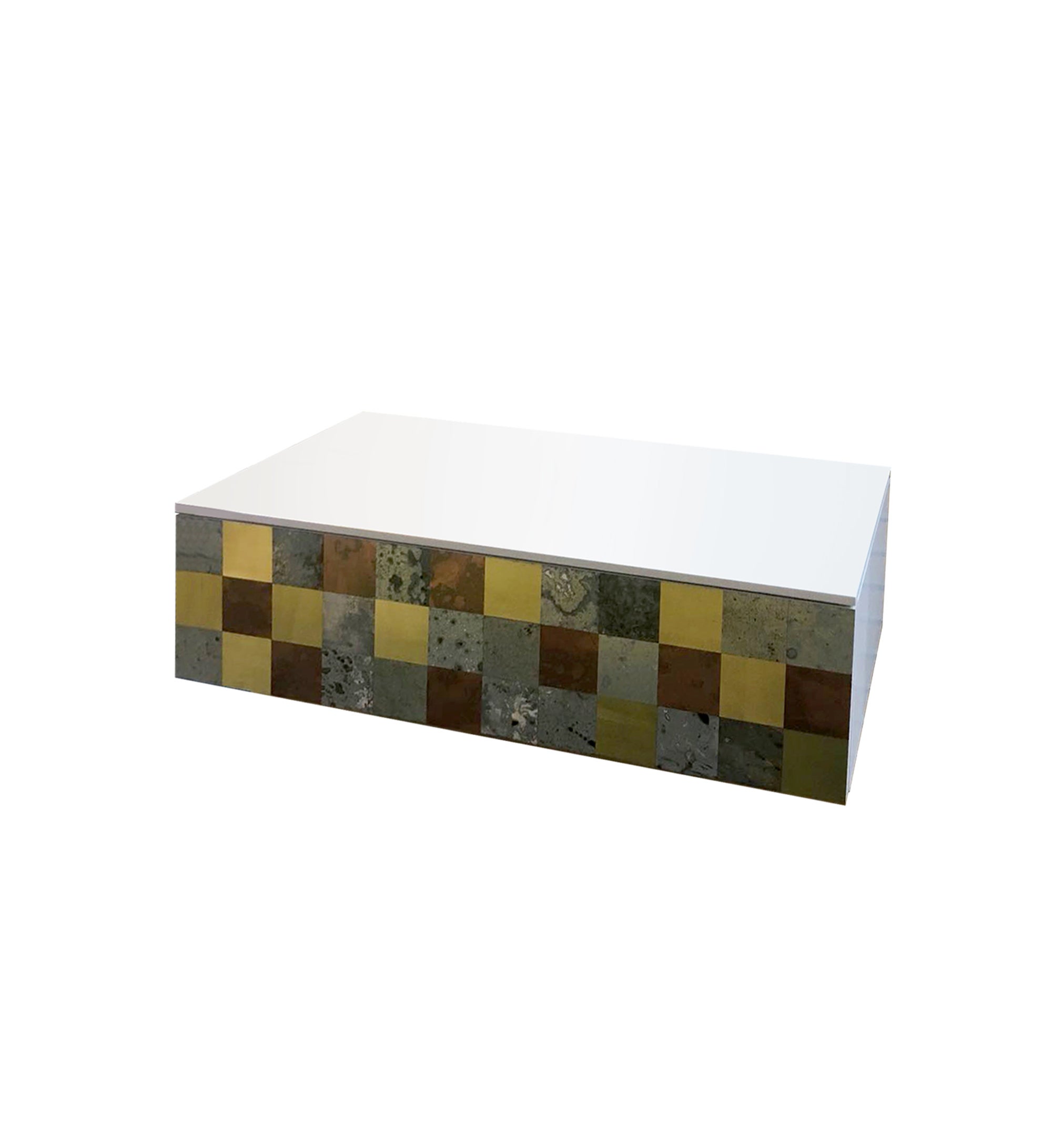 Móvel de casa de banho SQUARE OURO 100CM - 2
