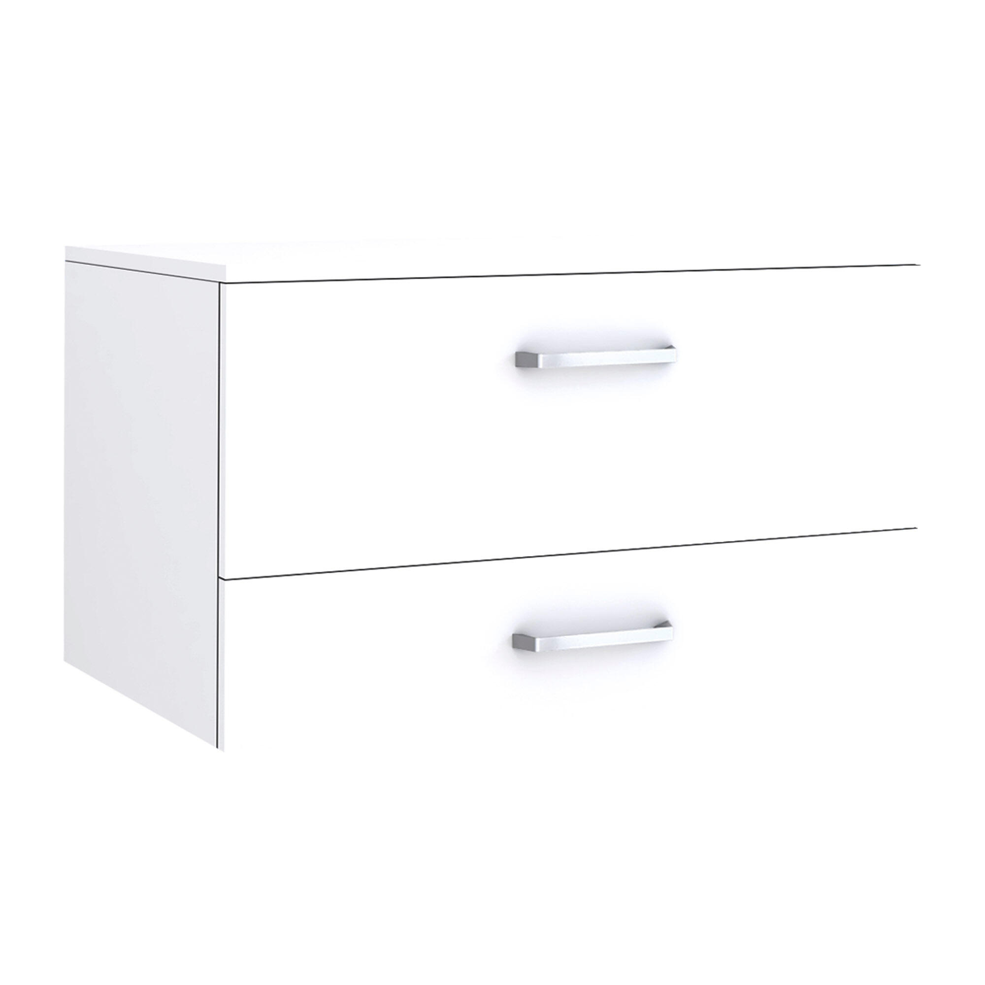 Móvel de casa de banho ADAPT 77 1 PORTA 1 GAVETA BRANCO - 13