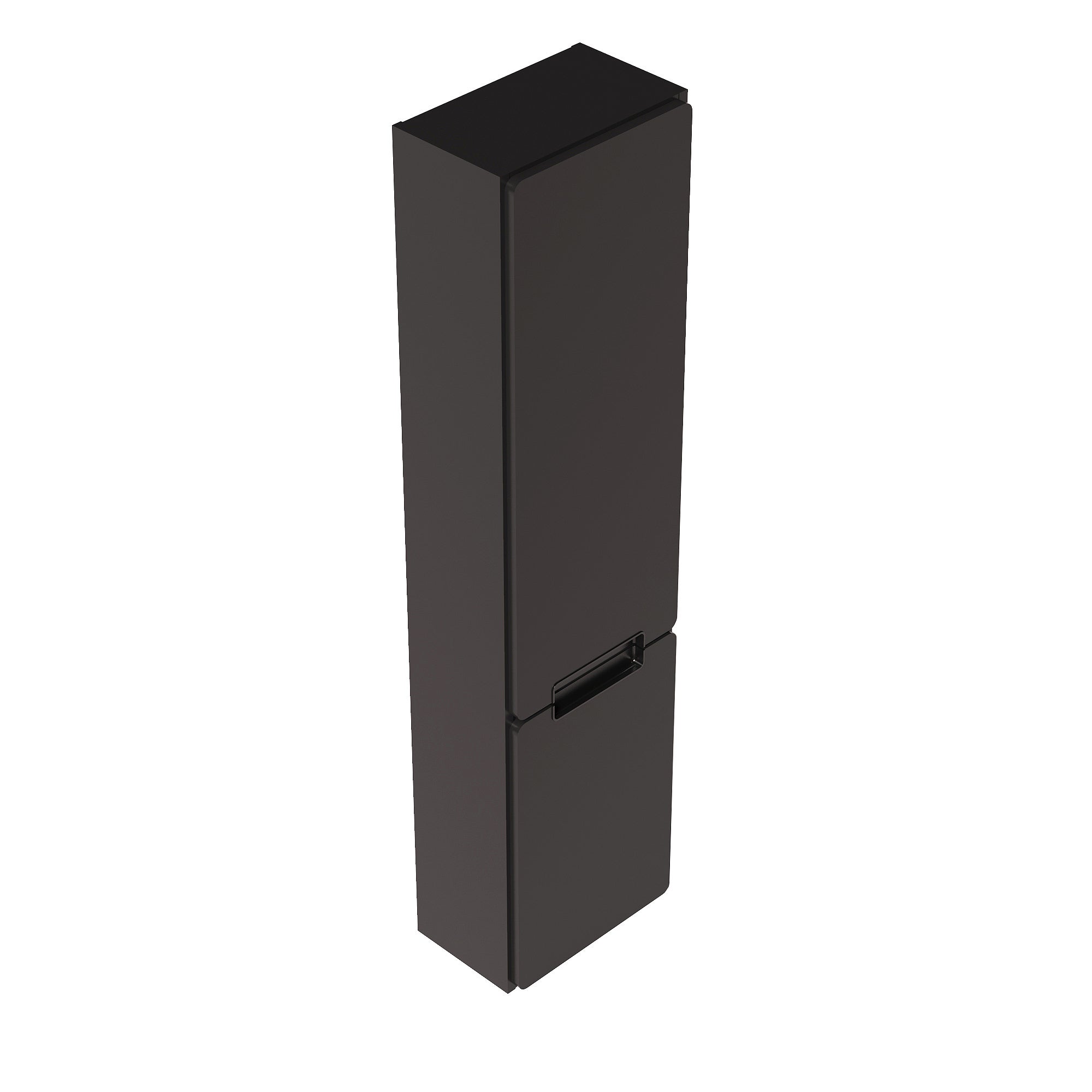 Móvel alto ADELE 2PORTAS SUSPENSO PRETO MATE - 2