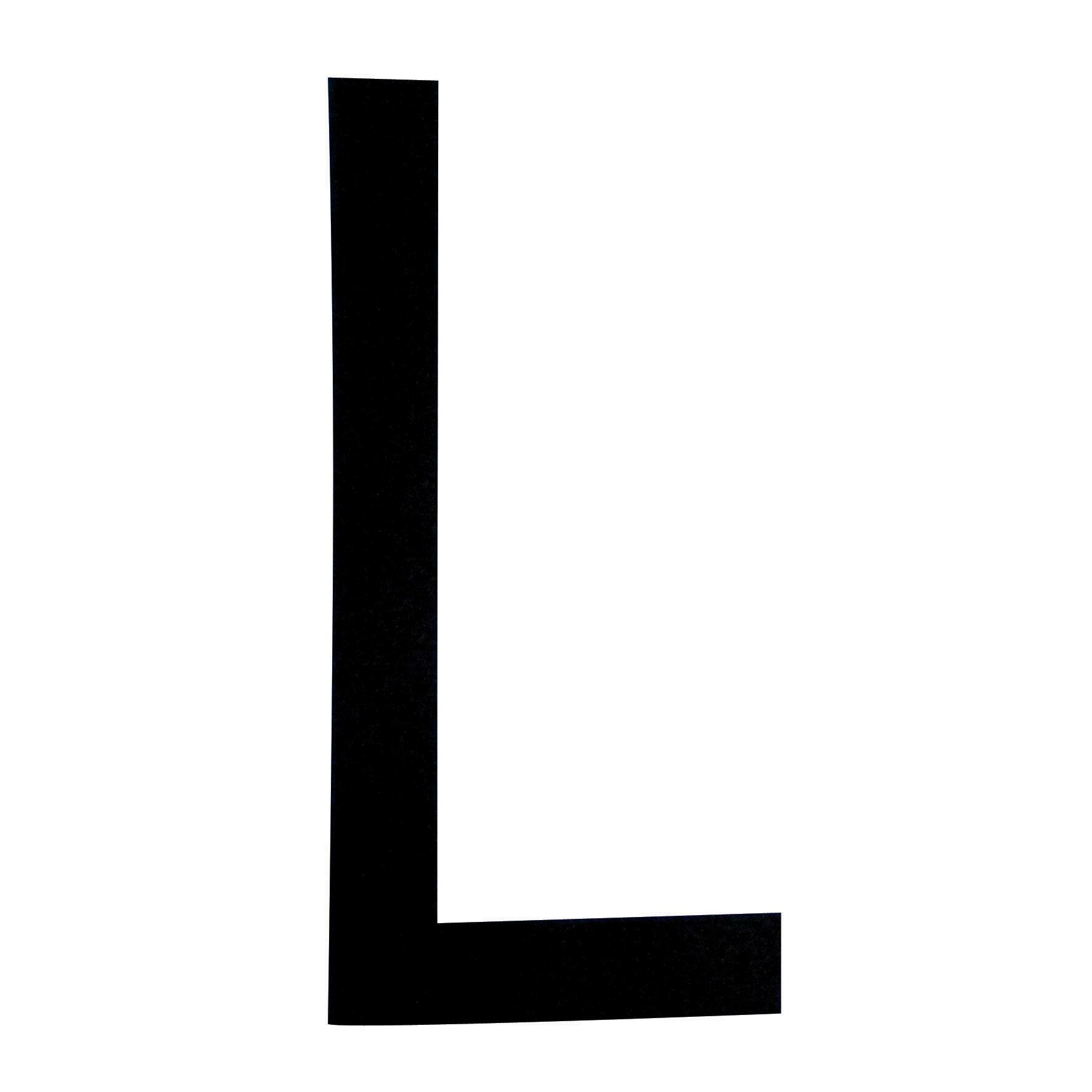 Lettera L adesivo, 8 x 5 cm - 2