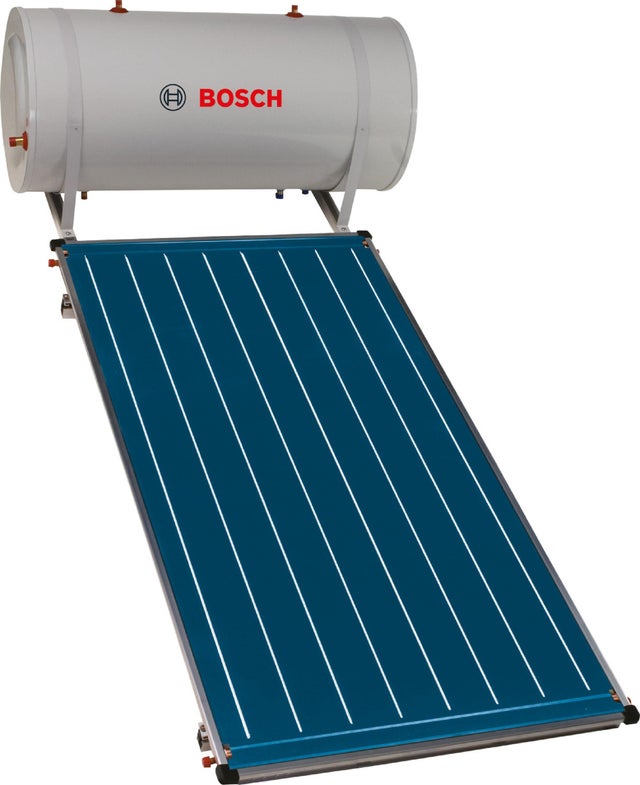 Kit solar termossifão BOSCH ALUMÍNIO INCLINADO 200L