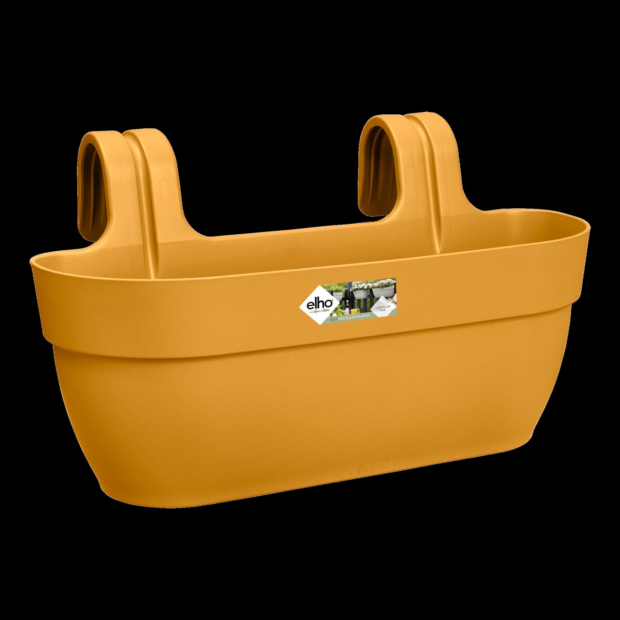 Vaso con supporto ELHO Vibia in polipropilene giallo H 26.5 x L 24.1 x L 46 cm - 3