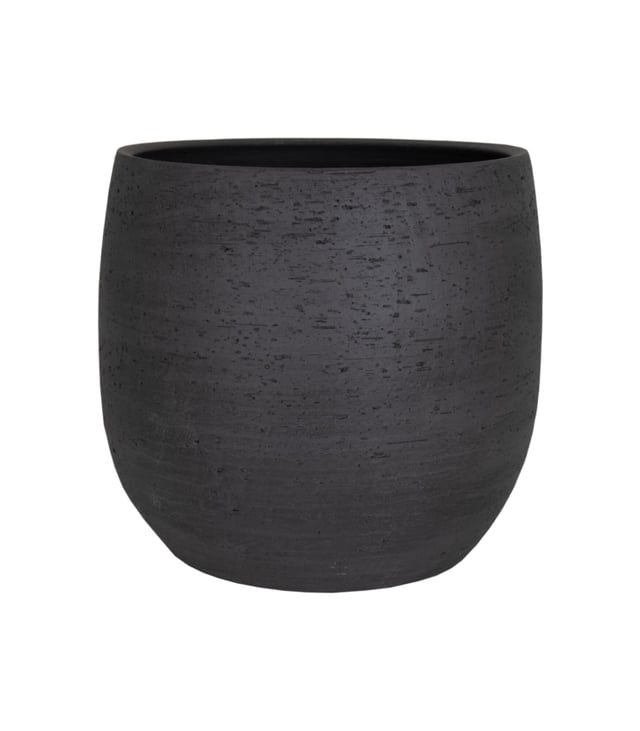 Vaso de cerâmica HEMERA 25CM ANTRACITE