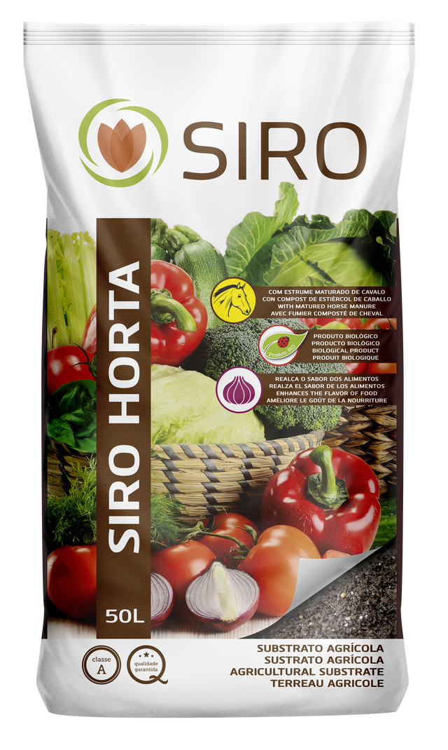 Substrato biologico SIRO HORTA 50L BIO