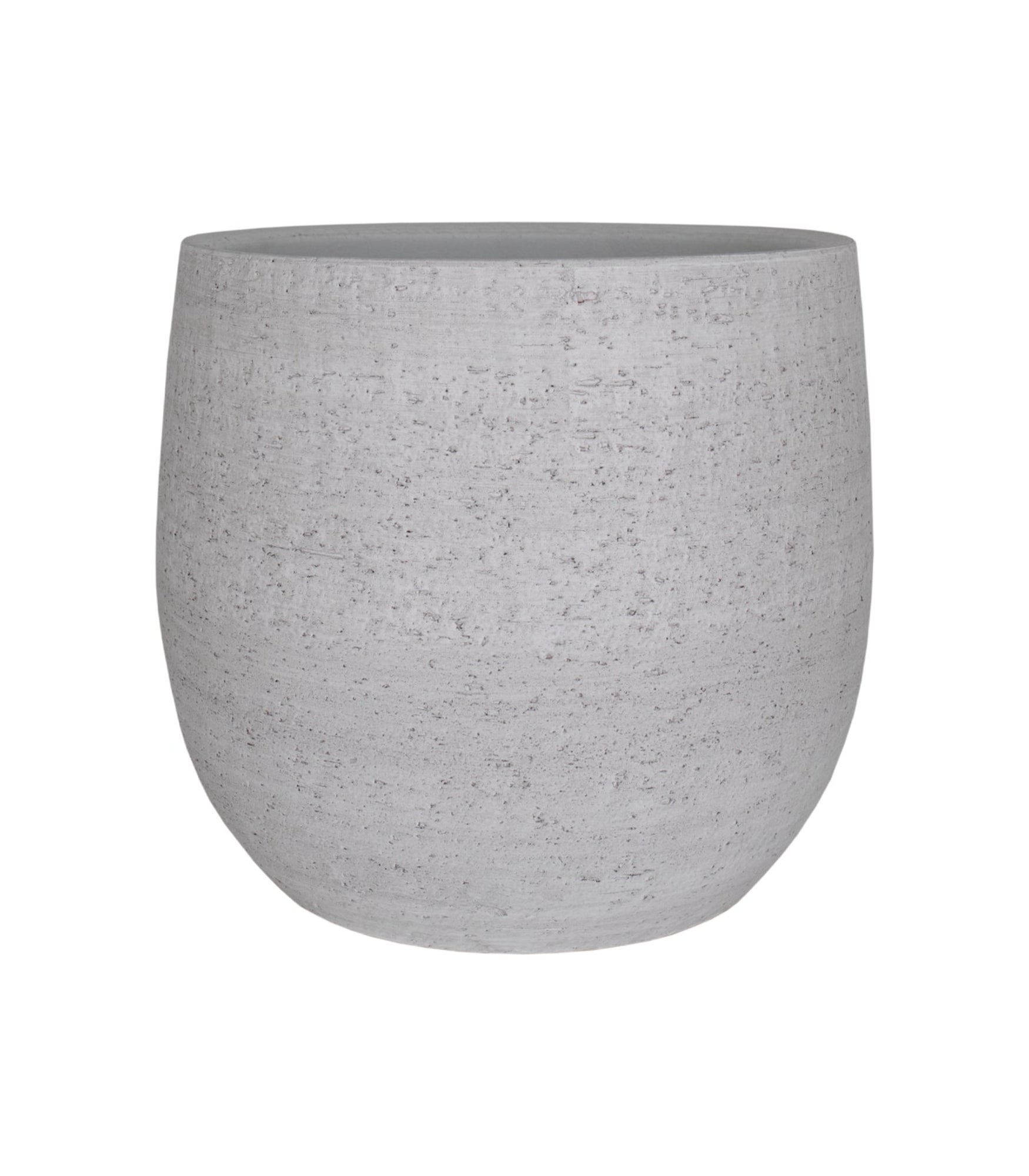 Maceta de arcilla cocida hemera crema de ø 20 cm