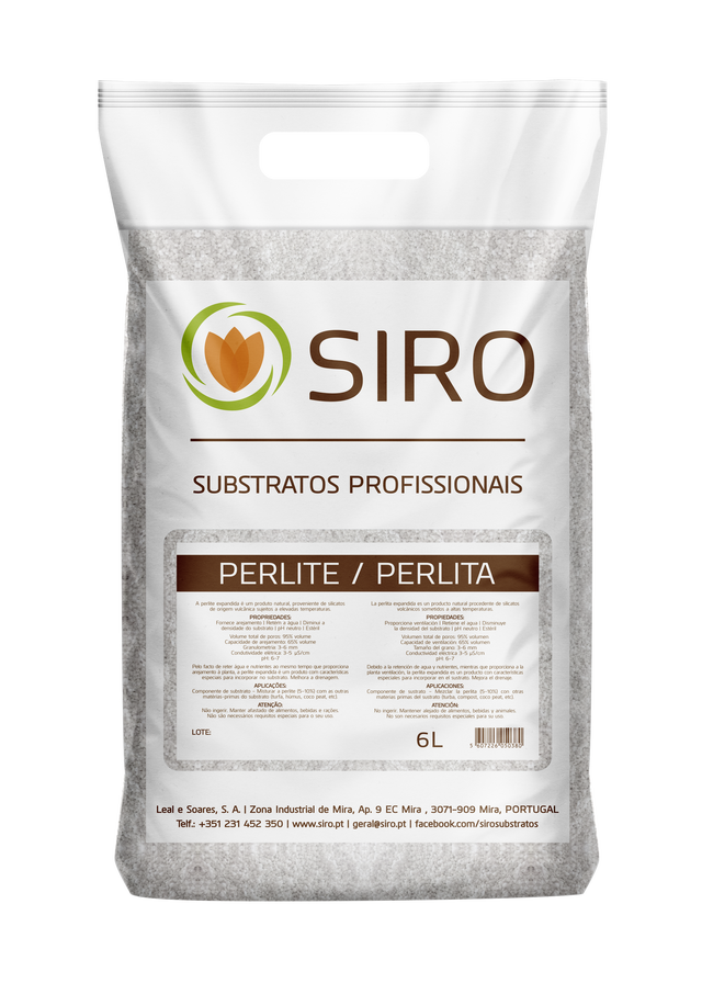 Perlite expandida SIRO 6L 3-6MM