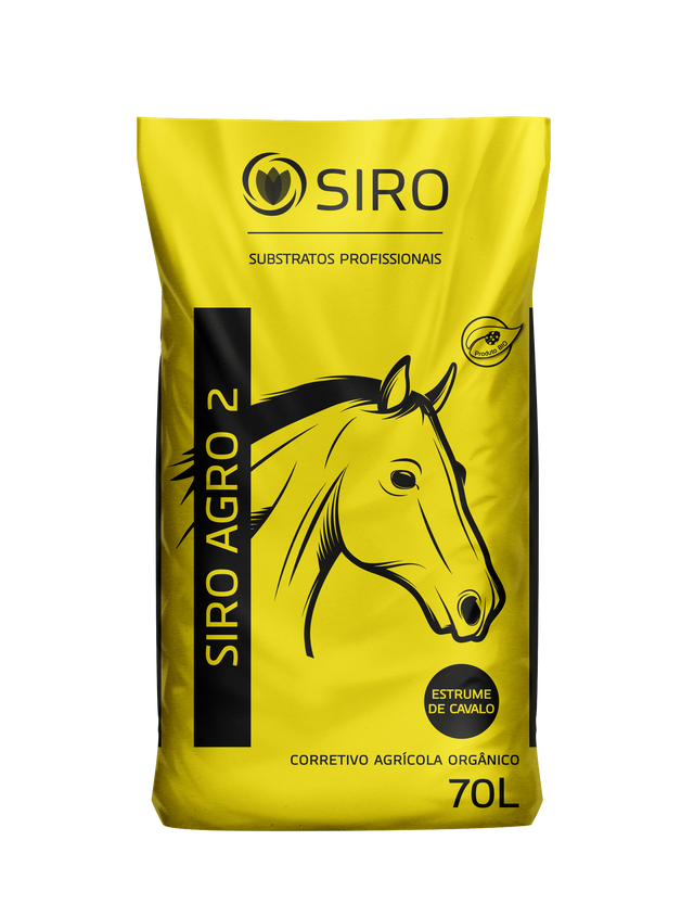 Fertilizante orgânico SIRO AGRO 2 70L BIO