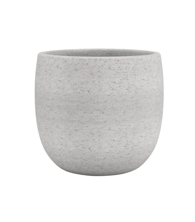 Vaso de cerâmica HEMERA 29CM CREME CERAMICA