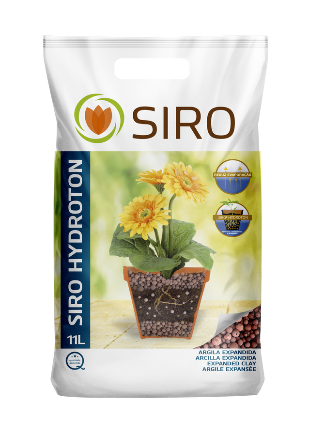 Argila expandida SIRO HYDROTON 11 L