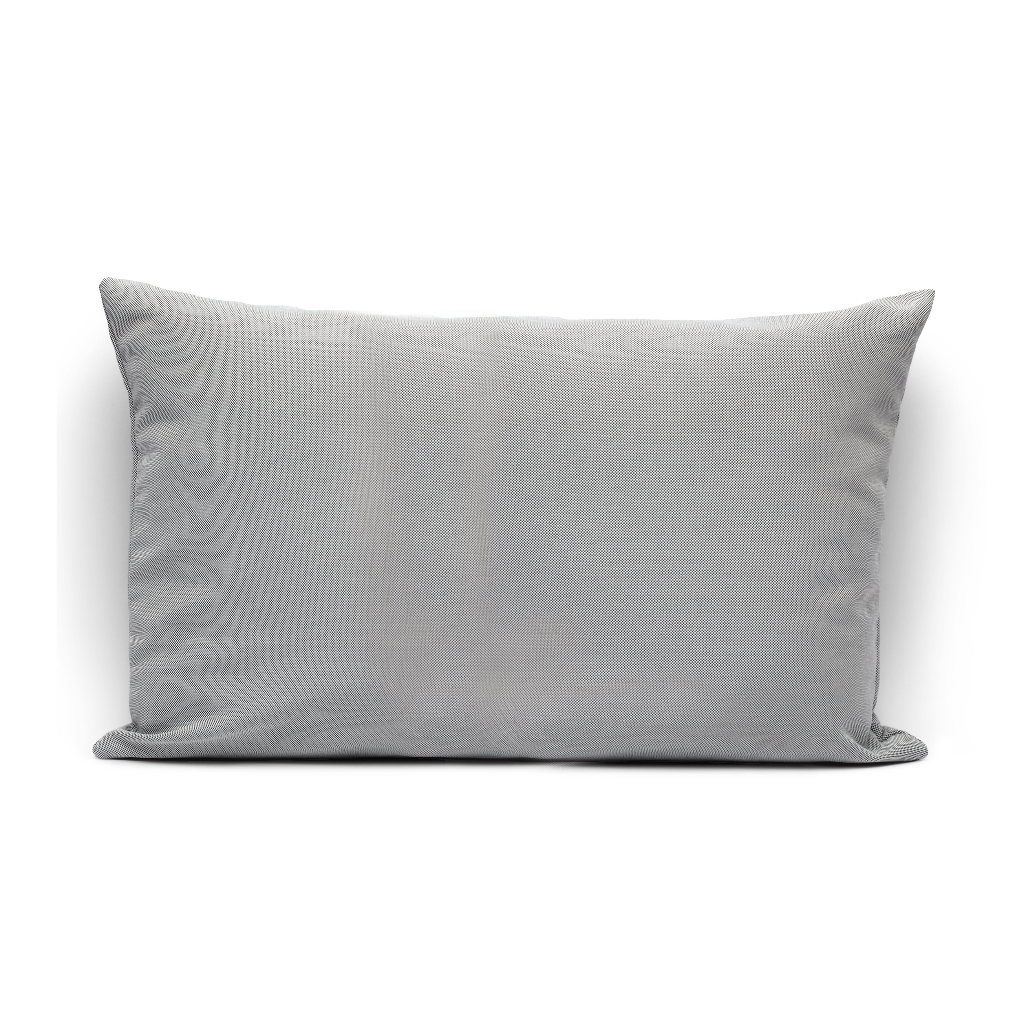 Cuscino per sedia in cotone e poliestere grigio 50 x 120 x Sp 3 cm