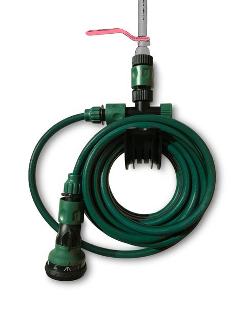 SET MANGUERA CON COLGADOR GRIFO Ø9MM 10M - 1