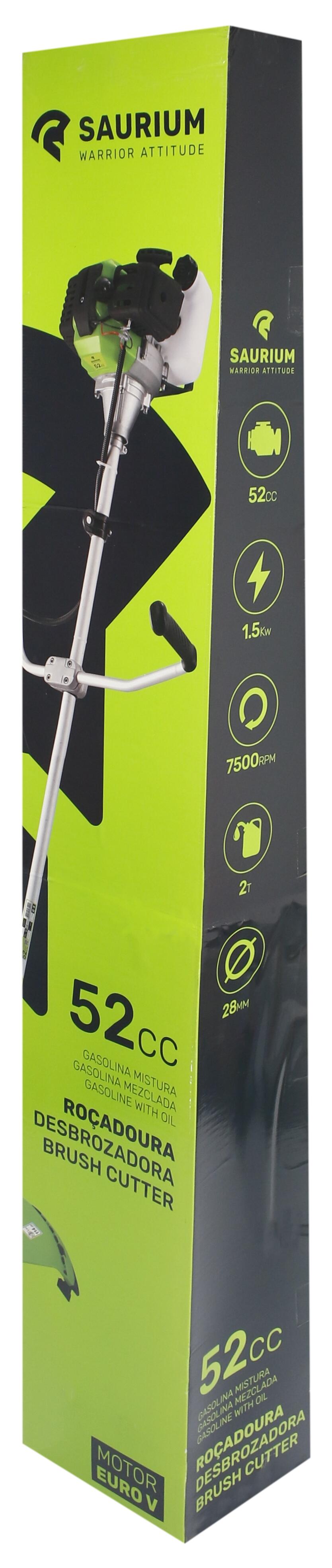 Roçadora a gasolina SAL 52CC 28MM 1,5KW - 3