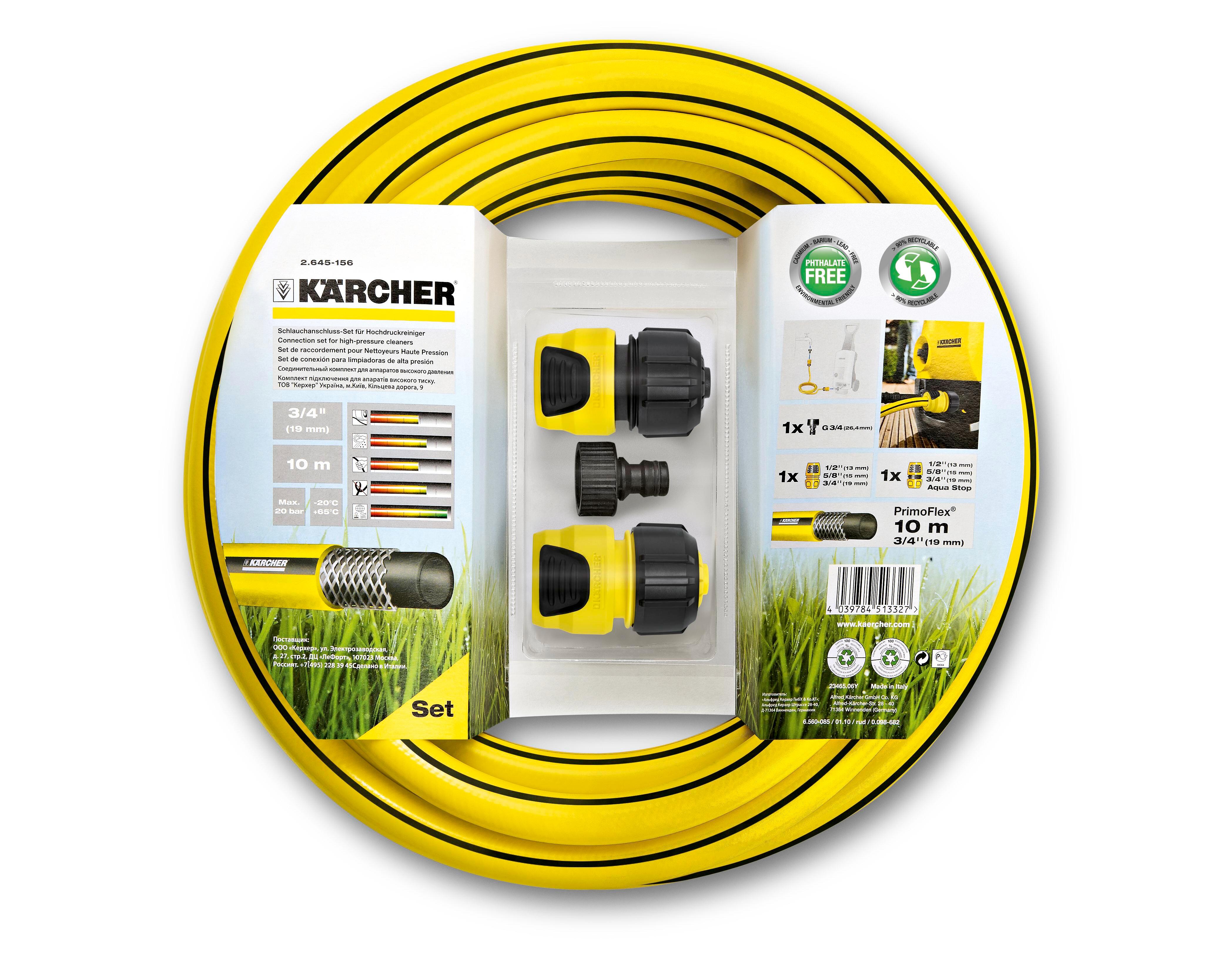 Kit de mangueras para hidrolimpiadora karcher