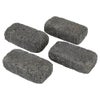 Bloco tosco RECTUS PRETO 20X10X6CM 