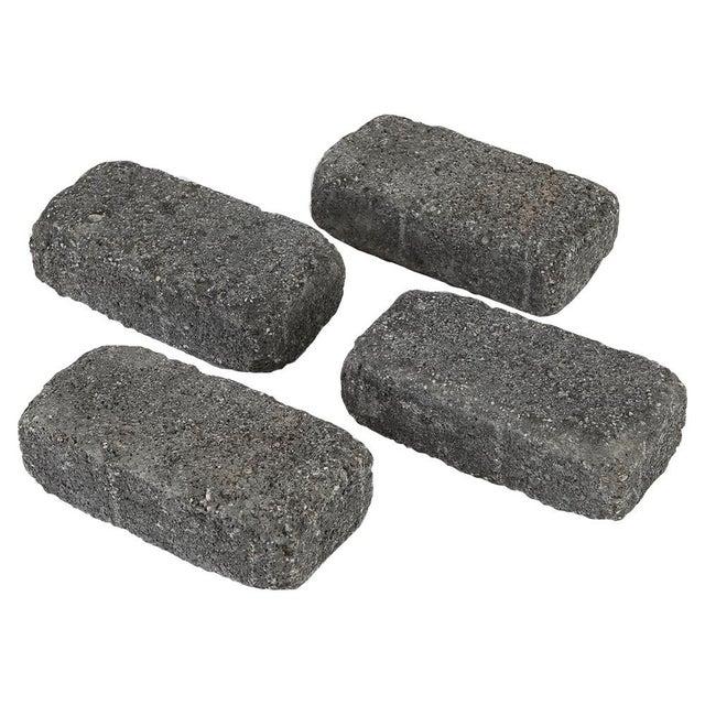 Bloco tosco RECTUS PRETO 20X10X6CM 