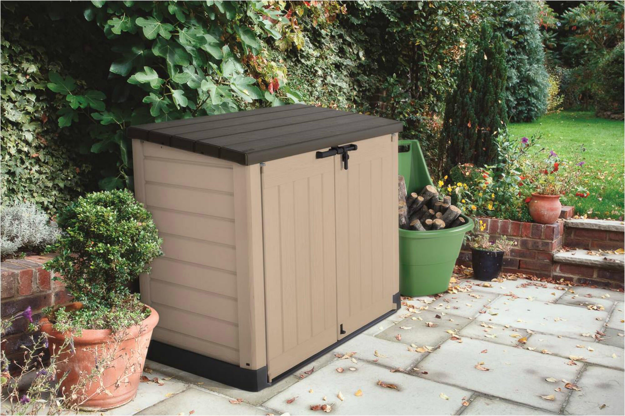 Baule KETER in polipropilene beige L 146 x H 120 x P 82 cm - 5