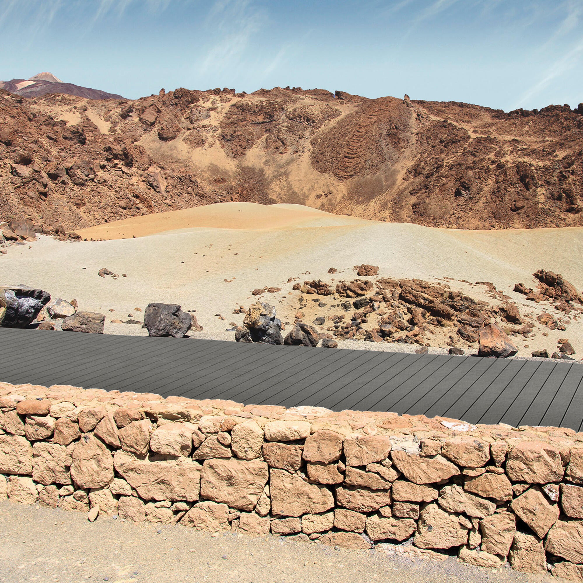 Lama madera composite pino 14 x 230 cm y 24 mm negro cdeck