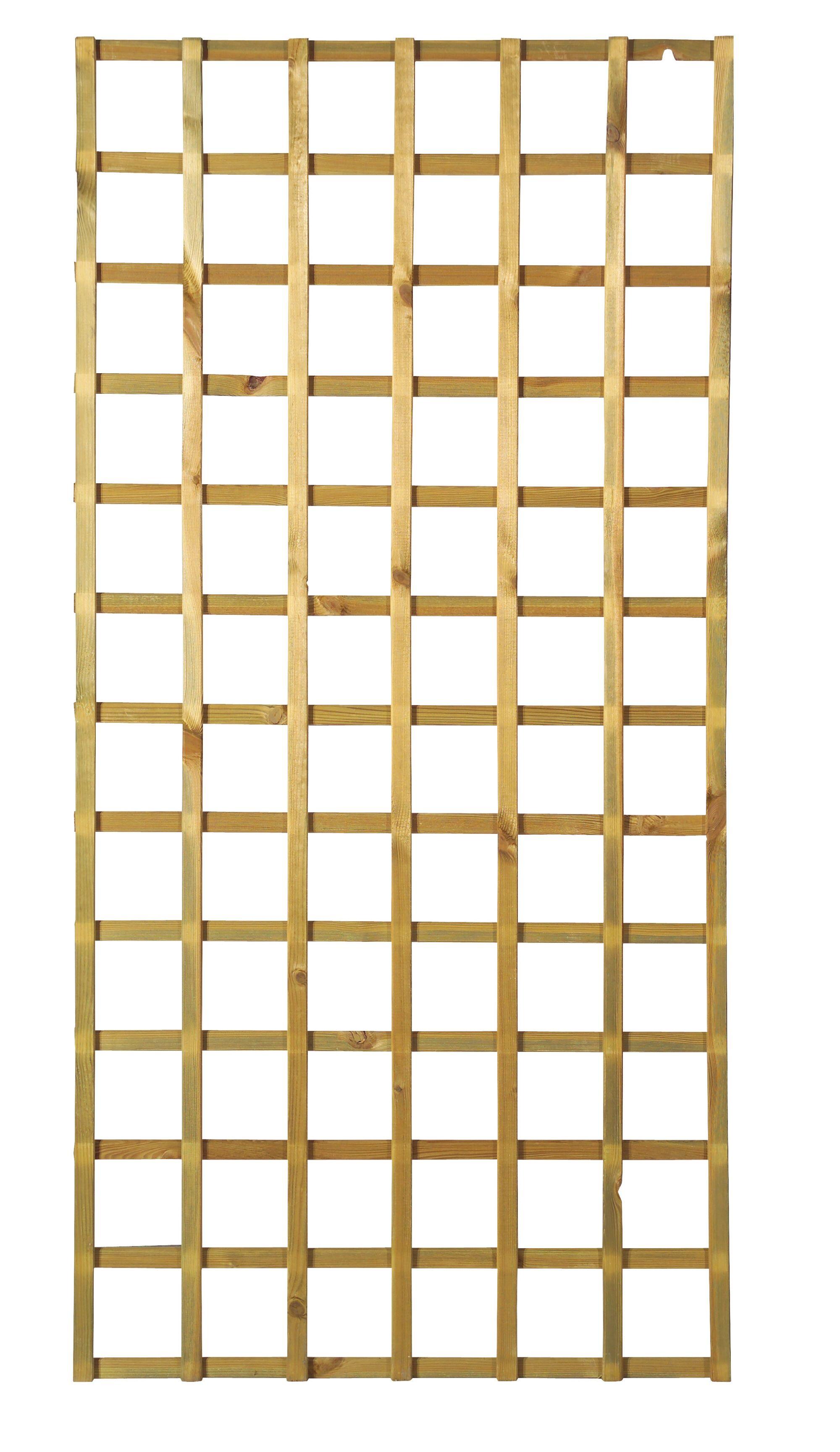 Celosía fija yota de madera 90 x 180 cm
