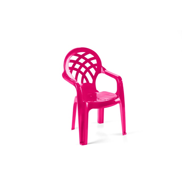 Cadeira de resina infantil Mini (cor sortida)