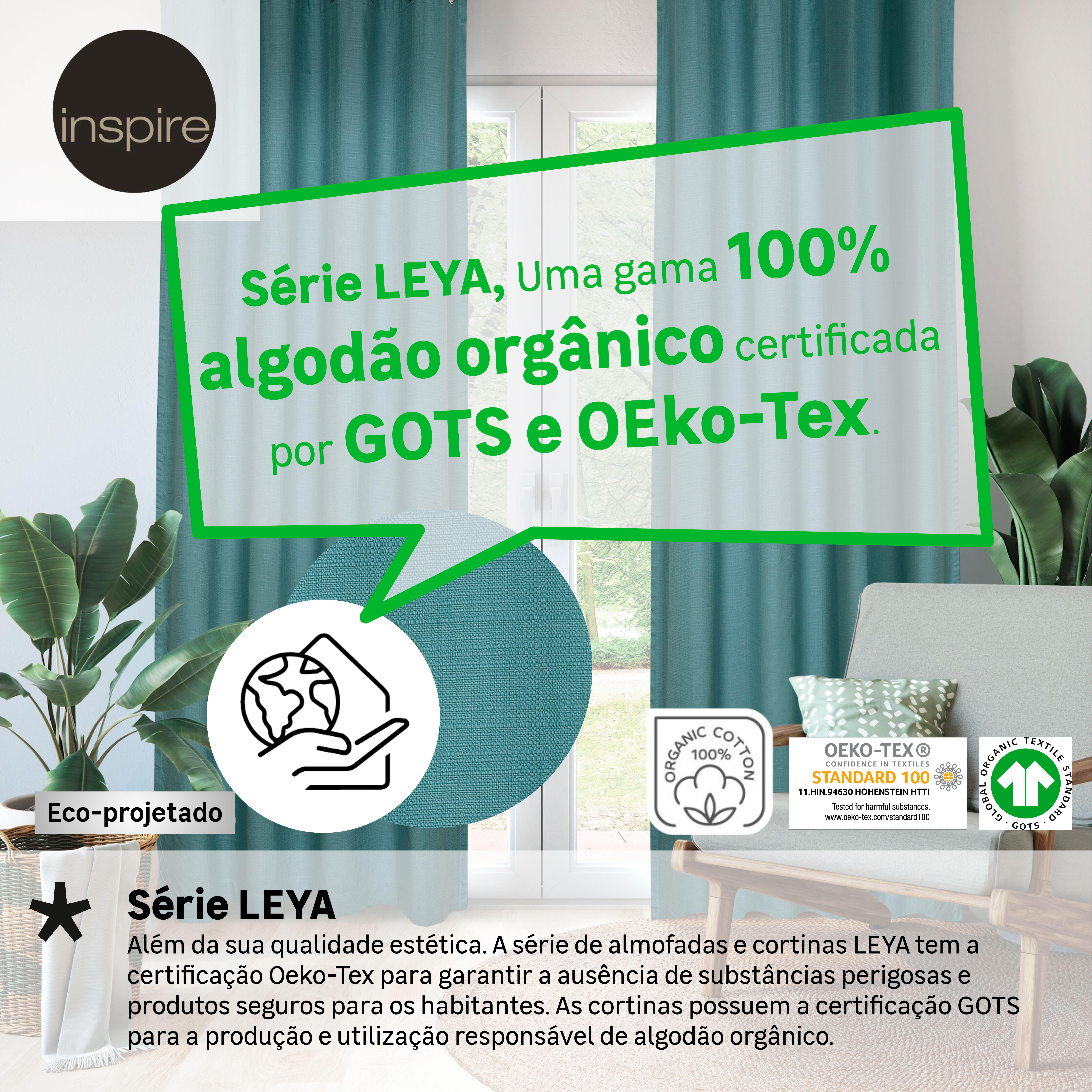 Cortinado ilhós Leya 140x280cm sage 5 Inspire - 11