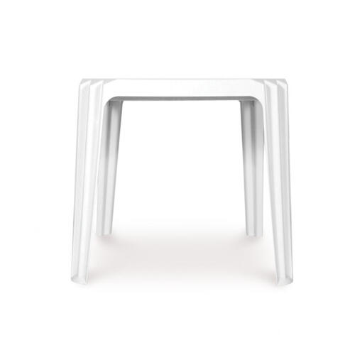 Mesa de resina VIANA BRANCO 75X75CM - 3