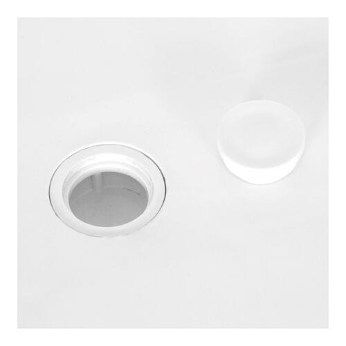 Mesa de resina VIANA BRANCO 75X75CM - 2