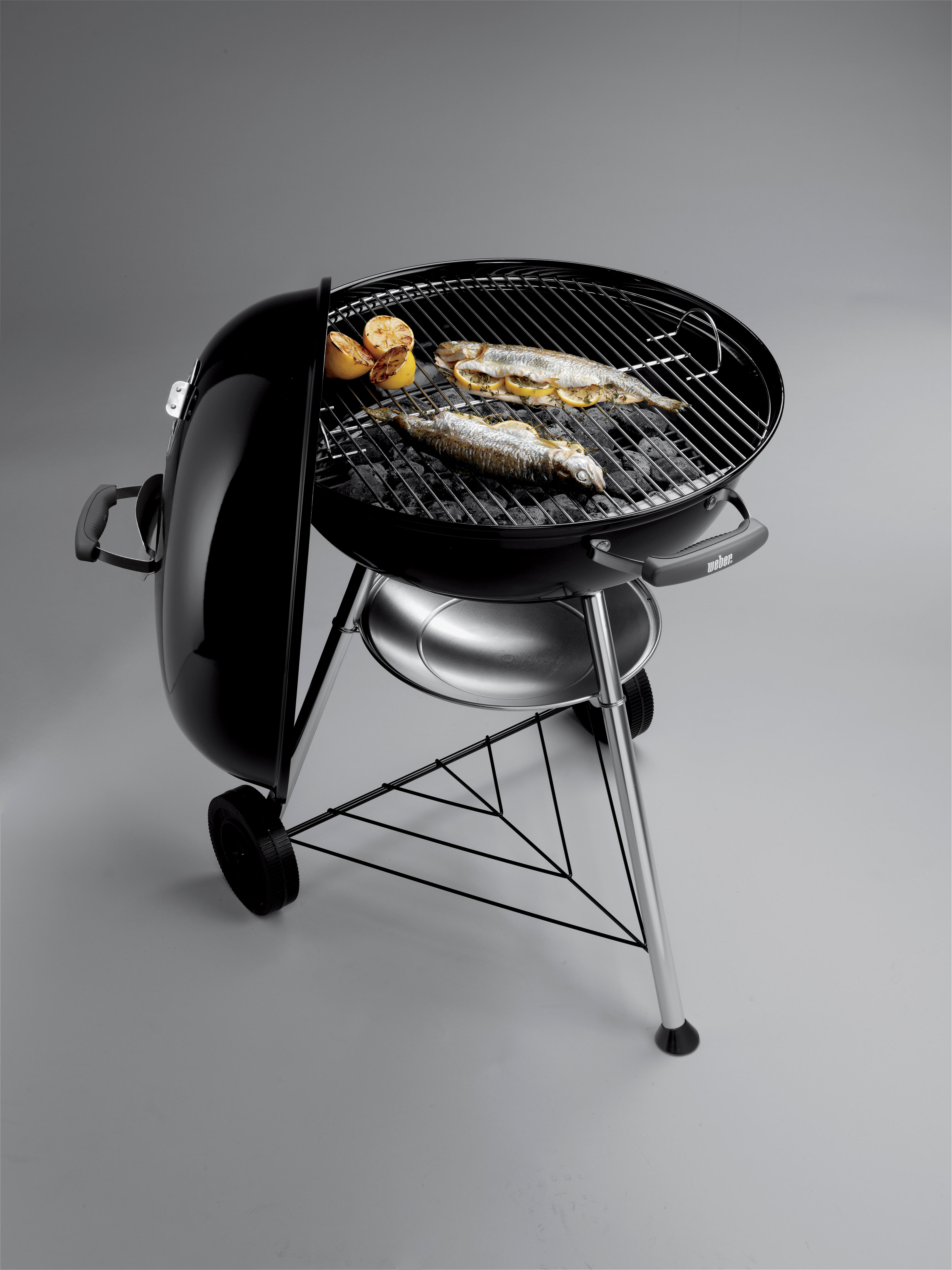 Barbecue a carvão WEBER COMPACT KETTLE 57CM PRETO - 27