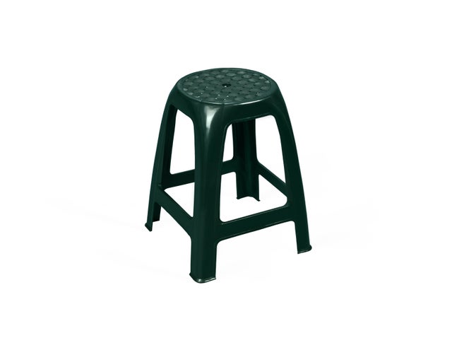 Banco de resina verde reciclado Joluce Monobloco