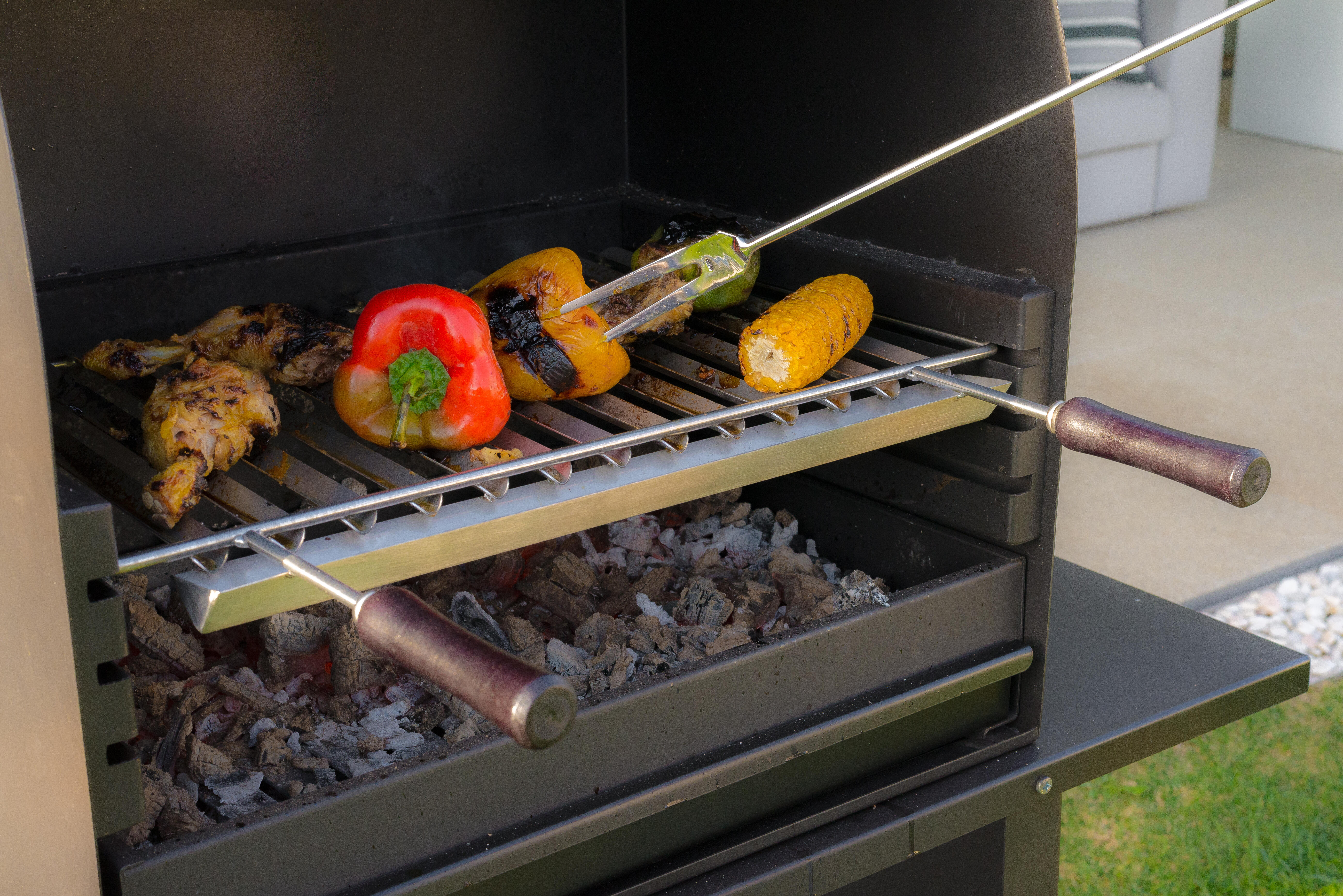 Garfo para grelhar de aço inoxidável Igno - 3