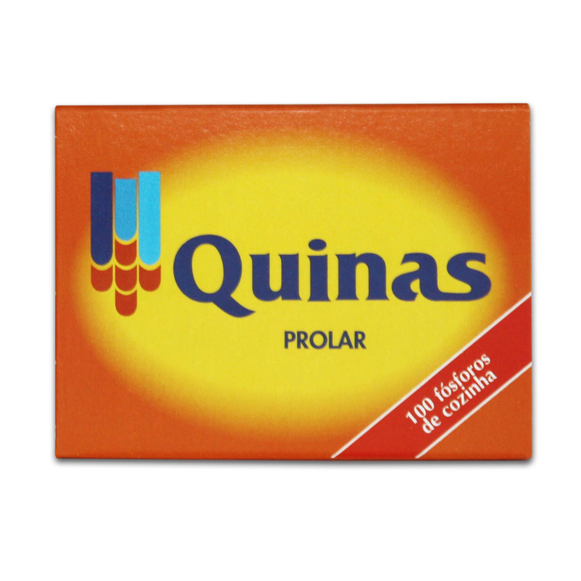 Quinas Fósforos Prolar, Embalagem com 4 Caixas de 100 Unidades