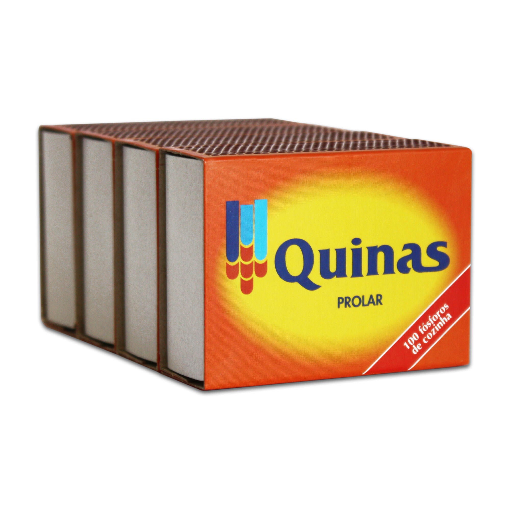 Fósforos 4 caixas com 100 unidades Quinas - 2
