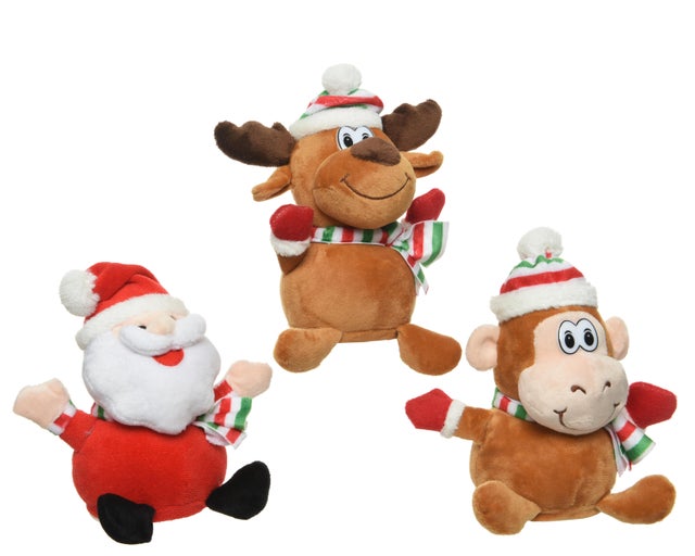 Figura de natal REPETIÇÃO SOM 16CM