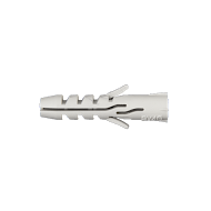 50 Buchas de nylon multimaterial com gola 8x40 mm Masterbrico - 2