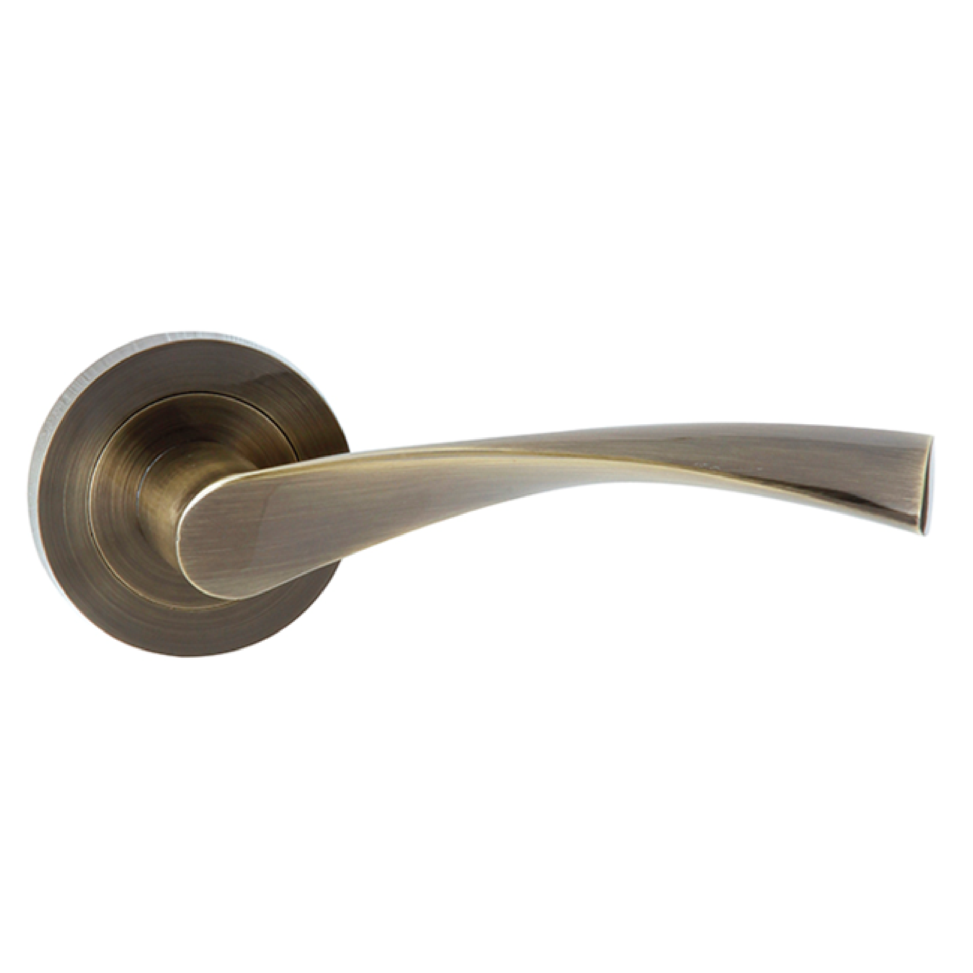 Puxador de porta roseta R10-13C BRONZE - 2