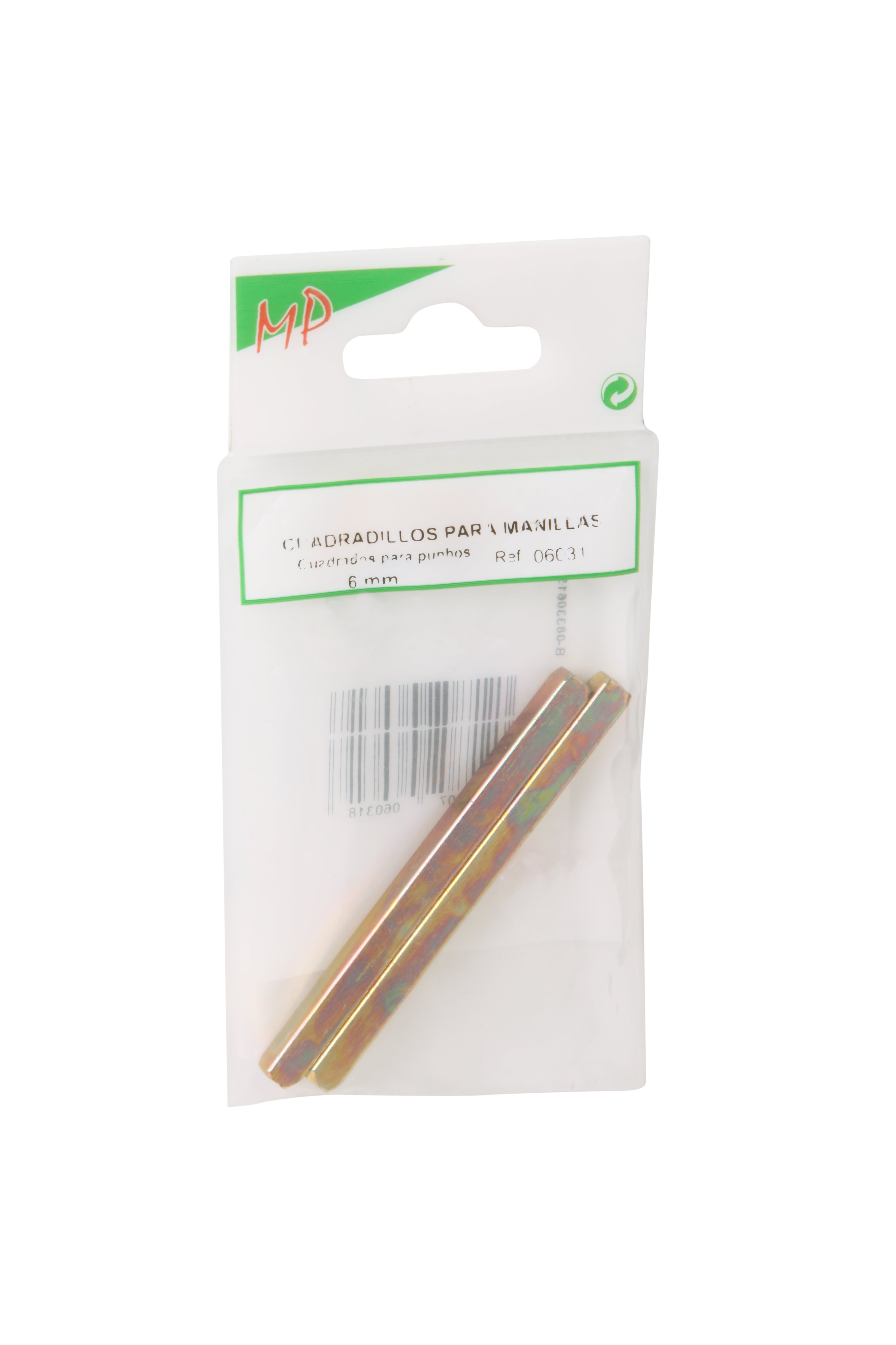 2 Cavilhões AÇO ZINCADO 6MM - 2