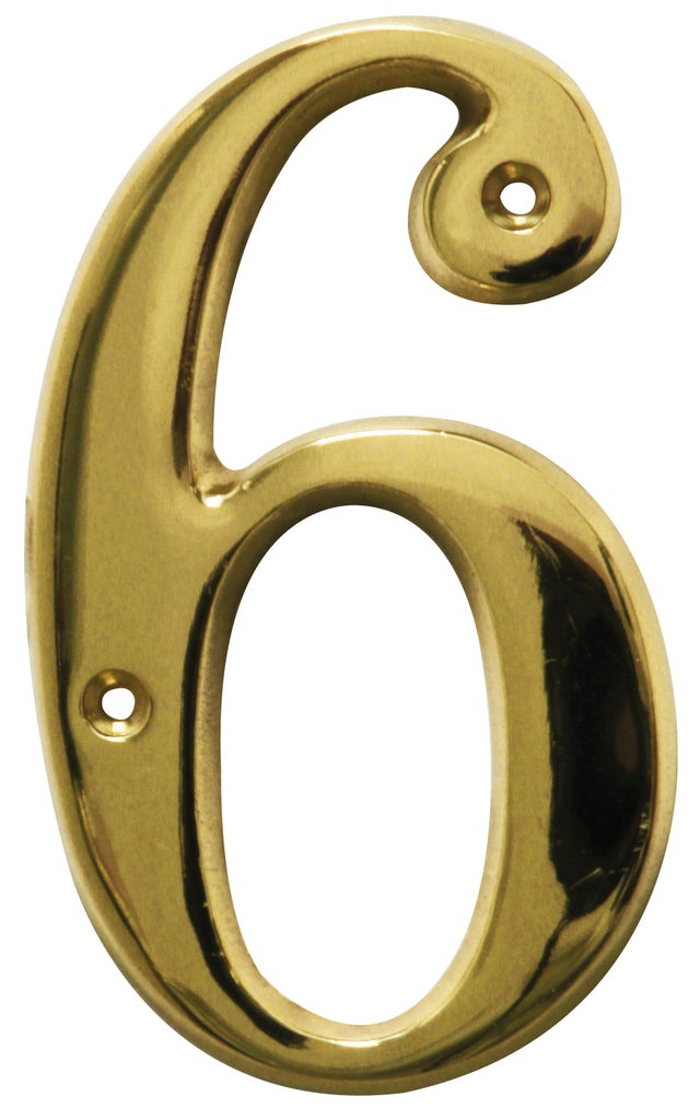 Numero 6/9 LATÃO