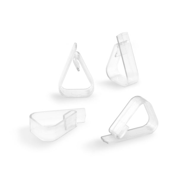 4 Molas p/toalha INOFIX transparente