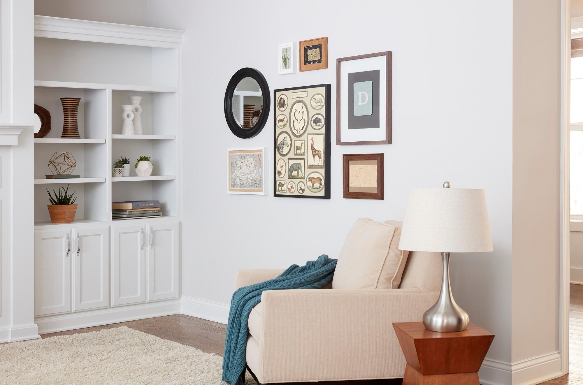 8 Tiras adesivas para quadros preto 5,4 kg Command - 4