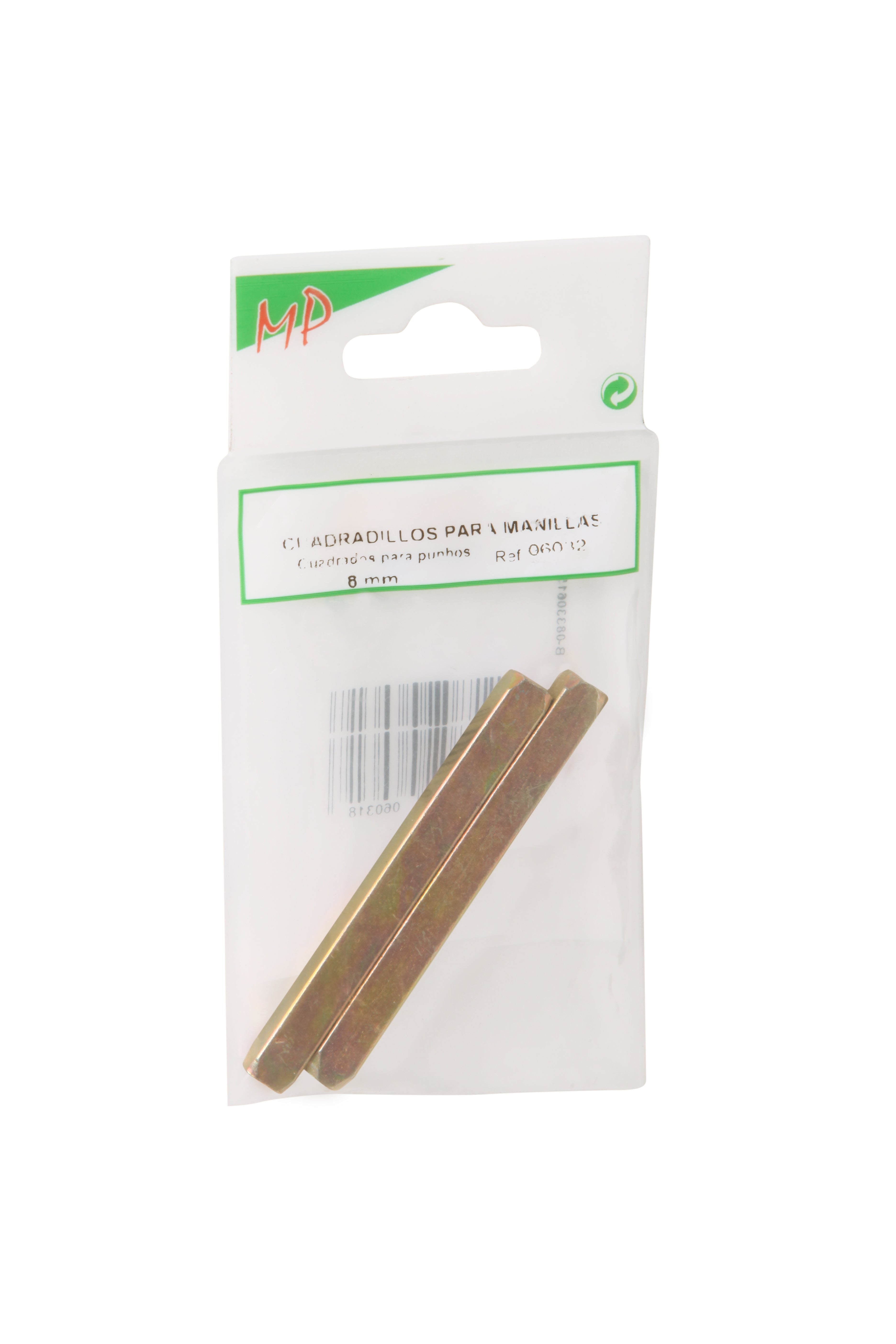 2 Cavilhões AÇO ZINCADO 8MM - 2