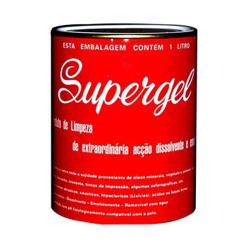 Pasta de limpeza tira nódoas 1kg Supergel - 2