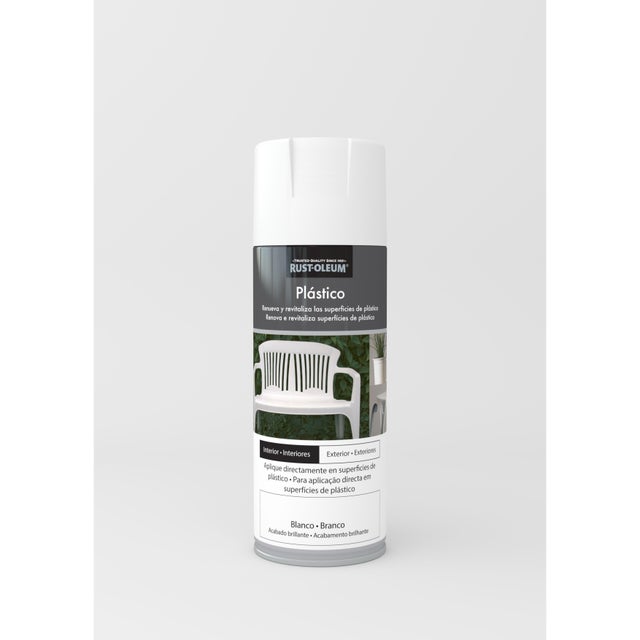 Spray multisuperficies brilhante Rust Oleum 400ml branco