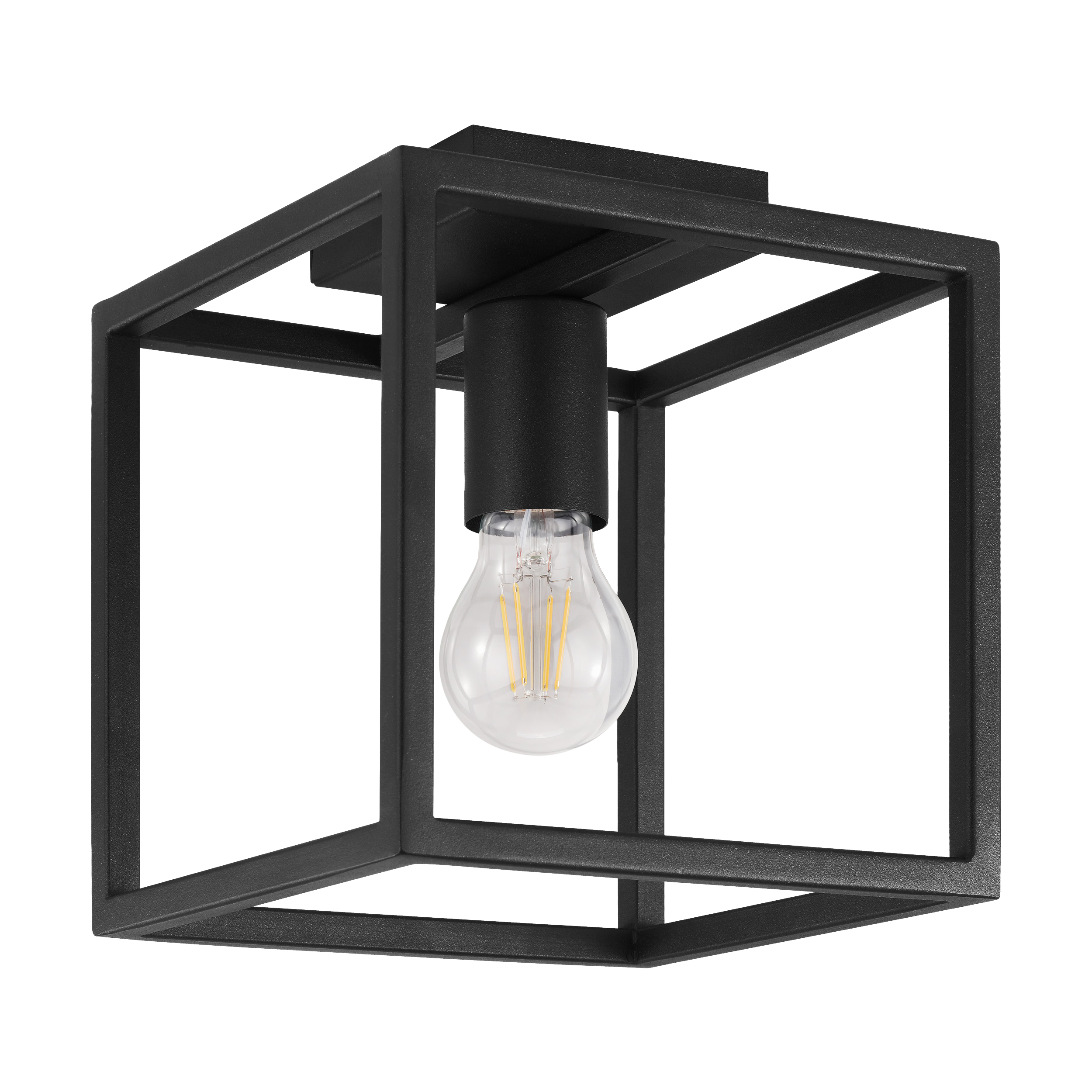 Lampa sufitowa Eldrick czarna E27 Inspire - 2