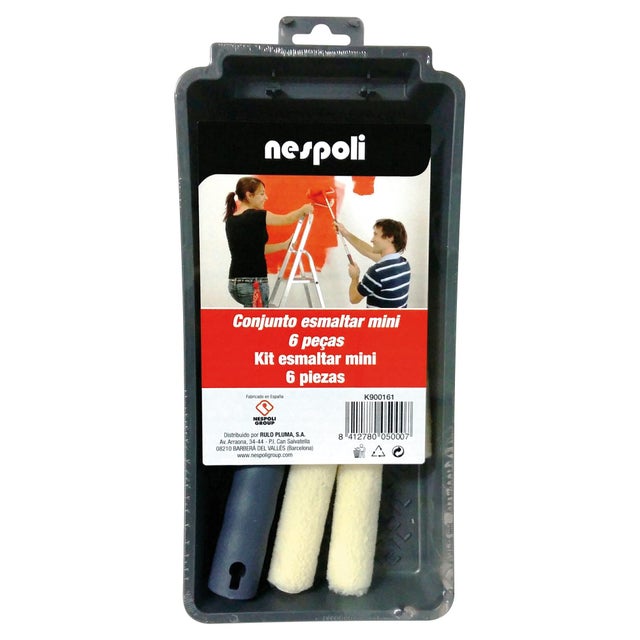 Kit pintura com tabuleiro, recargas e armação multiusos Nespoli